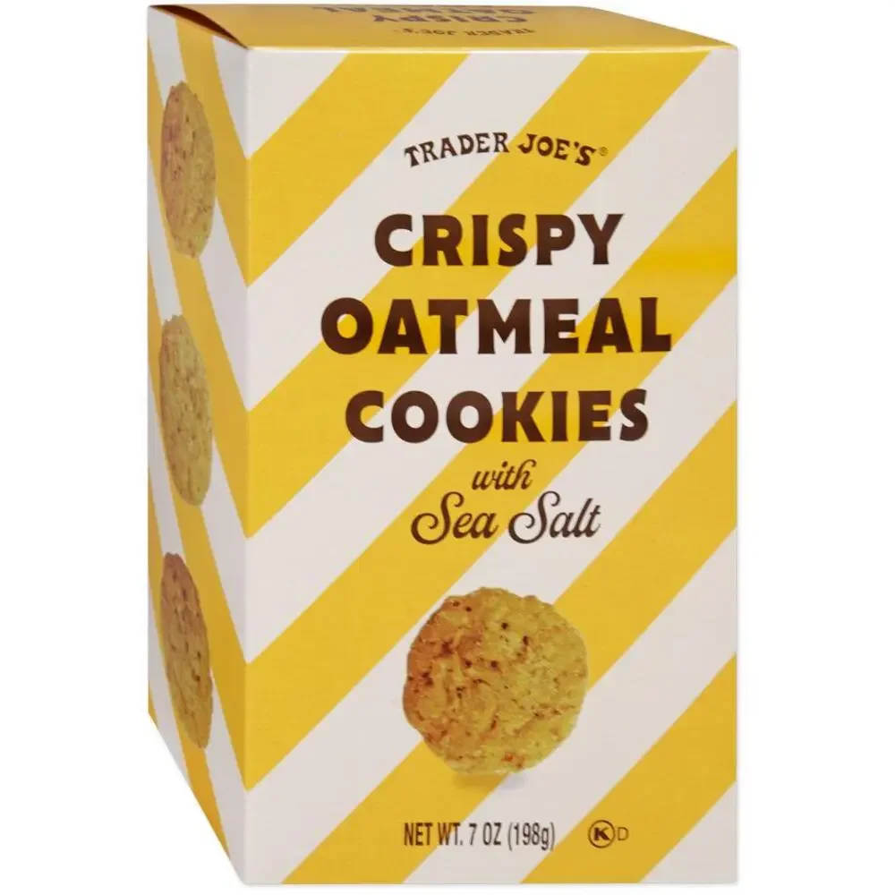 Trader Joe's — Crispy Oatmeal Cookies with Sea Salt